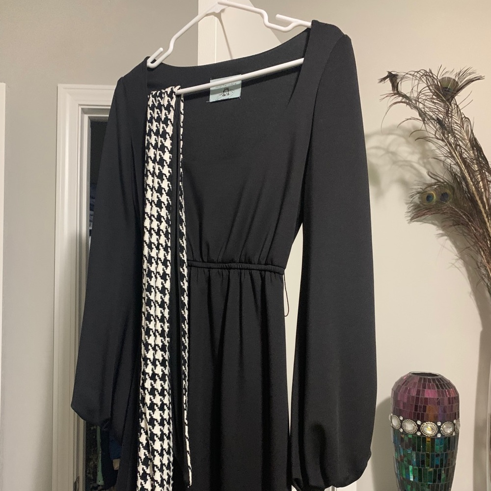 Judith March Dress with Bell sleeveles